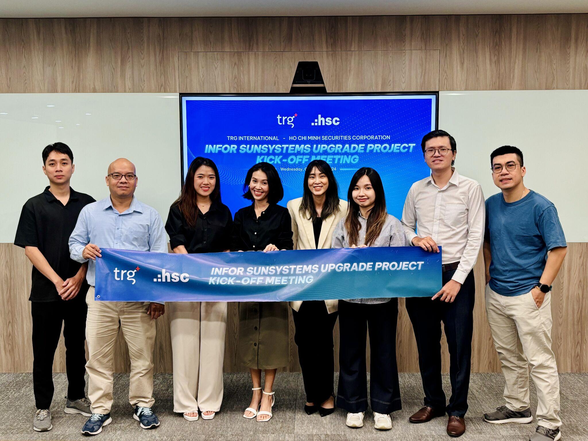 TRG International and the HSC project team