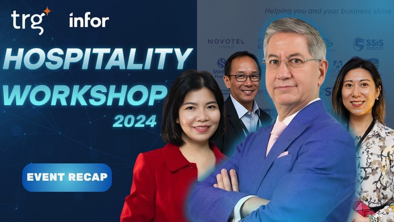 TRG International video: TRG Hospitality Workshop 2024 recap — innovating hotel management with Infor HMS