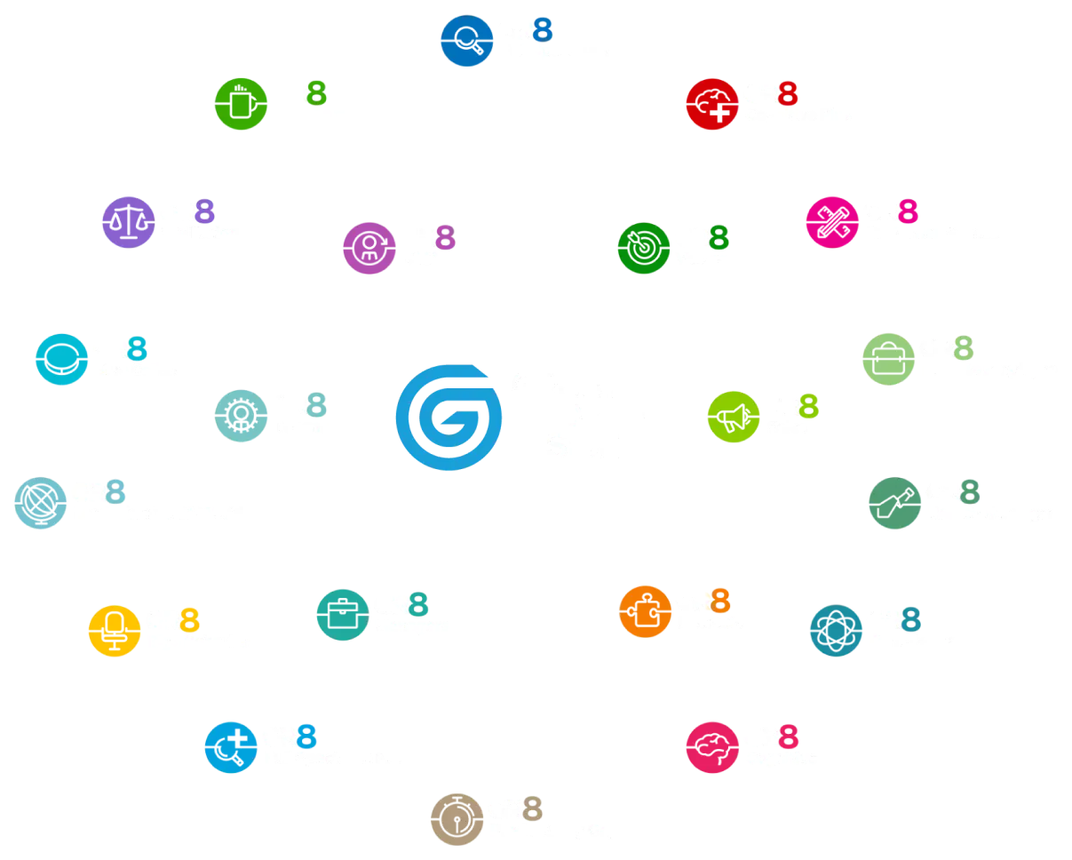 The Great People Inside GR8 assessments around the GPI logo